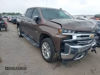 2019 Chevrolet Silverado 1500 LTZ z VIN 3GCUYGED9KG190278, wystawiony jako IAAI lot #42310625 z przebiegiem 71 533 mil mil oraz . Historia ofert i sprzedaży dostępna na DreamBid. Obrazek 1.