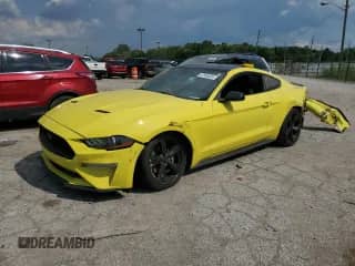 2021 Ford Mustang EcoBoost with VIN 1FA6P8TH1M5112617, listed as a Copart auction lot 67088495 with 90,983 mi miles and Salvage title. Bid and sale history available at DreamBid. Image 1.