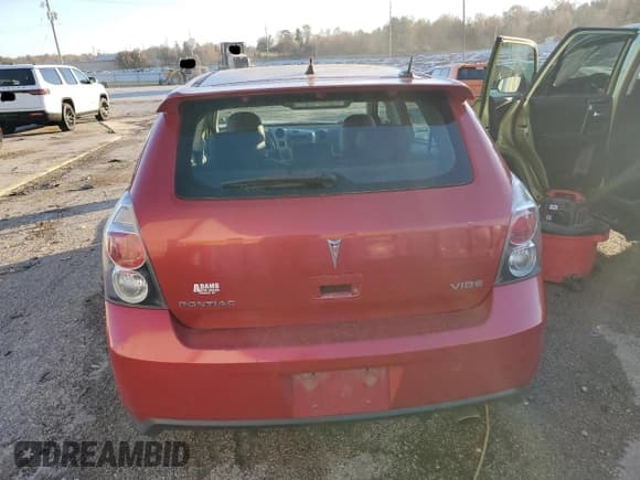 ✅ 2009 Pontiac Vibe GT • VIN: 5Y2SR67029Z453343 • Лот: 92453225. Опубликован ранее на Copart с пробегом 142 018 миль. Бесплатный доступ к архиву аукционных продаж из США и подробный отчёт об истории автомобиля на DreamBid. Изображение 6.