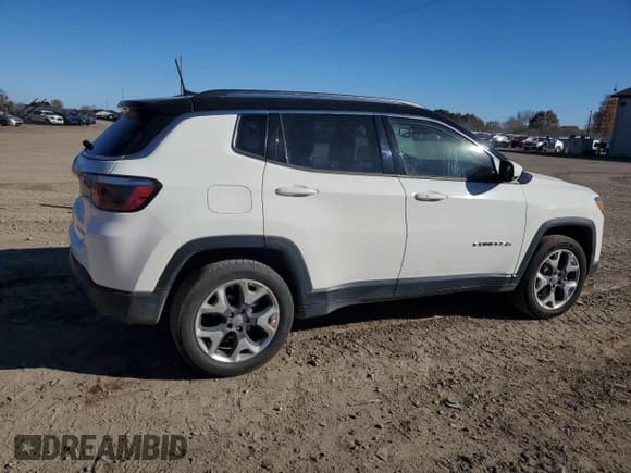 ✅ 2018 Jeep Compass Limited • VIN: 3C4NJDCB7JT135651 • Lot: 89847275. Listed on Copart with 278,153 mi. Free auction sales archive from the USA and detailed vehicle history report at DreamBid. Image 3.