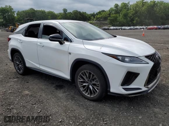 ✅ 2020 Lexus RX 350 F Sport • VIN: 2T2SZMDA3LC230470 • Lot: 65172235. Listed on Copart with Not provided. Free auction sales archive from the USA and detailed vehicle history report at DreamBid. Image 4.