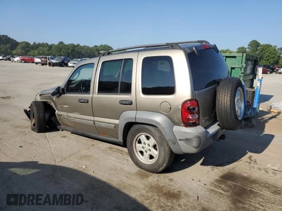 ✅ 2005 Jeep Liberty Sport • VIN: 1J4GL48K45W706311 • Lot: 68263585. Listed on Copart with 91,845 mi. Free auction sales archive from the USA and detailed vehicle history report at DreamBid. Image 2.