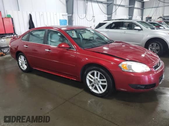 ✅ 2013 Chevrolet Impala LTZ • VIN: 2G1WC5E32D1230577 • Lot: 69864964. Wystawiony na Copart z przebiegiem 144 549 mil mil. Skorzystaj z bezpłatnego archiwum sprzedaży aukcyjnych z USA i zobacz szczegółowy raport historii pojazdu na DreamBid. Zdjęcie 4.