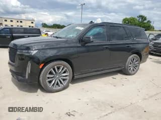 ✅ 2021 Cadillac Escalade Sport • VIN: 1GYS4FKL5MR398714 • Lot: 56548955. Listed on Copart with 78,341 mi. Free auction sales archive from the USA and detailed vehicle history report at DreamBid. Image 1.