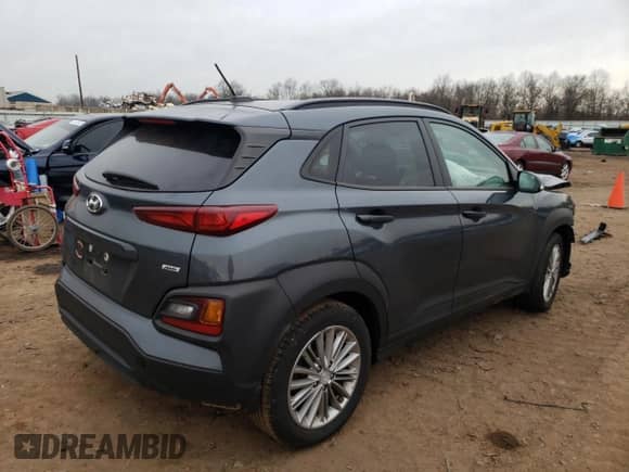 2019 Hyundai Kona SEL z VIN KM8K2CAA0KU339022, wystawiony jako Copart lot #71176432 z przebiegiem 51 055 mil mil oraz . Historia ofert i sprzedaży dostępna na DreamBid. Obrazek 3.