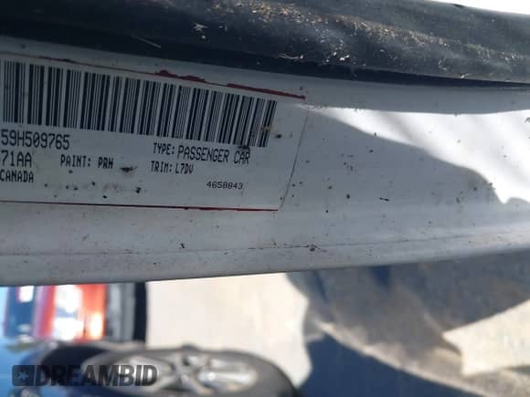 2009 Dodge Challenger R/T с VIN 2B3LJ54T59H509765, выставлен на аукционе IAAI как лот 43444271 с пробегом 157 706 миль миль и . История ставок и продаж доступна на DreamBid. Изображение 9.