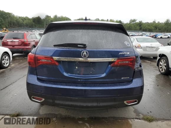 ✅ 2015 Acura MDX Technology • VIN: 5FRYD4H61FB010830 • Lot: 69578075. Listed on Copart with 169,566 mi. Free auction sales archive from the USA and detailed vehicle history report at DreamBid. Image 6.