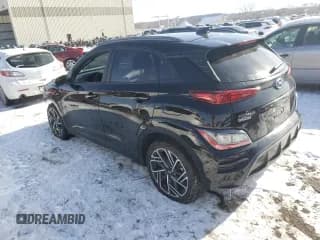 ✅ 2022 Hyundai Kona N Line • VIN: KM8K3CA38NU856524 • Лот: 37847384. Опубликован ранее на Copart с пробегом Не указан. Бесплатный доступ к архиву аукционных продаж из США и подробный отчёт об истории автомобиля на DreamBid. Изображение 2.