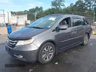 ✅ 2015 Honda Odyssey Touring Elite • VIN: 5FNRL5H9XFB041101 • Лот: 43063363. Опубликован ранее на IAAI с пробегом 162 011 миль. Бесплатный доступ к архиву аукционных продаж из США и подробный отчёт об истории автомобиля на DreamBid. Изображение 2.