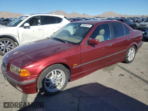 ✅ 1997 BMW 3 Series 328i • VIN: WBACD4329VAV49426 • Lot: 86934814. Listed on Copart with 238,987 mi. Free auction sales archive from the USA and detailed vehicle history report at DreamBid. Image 1.