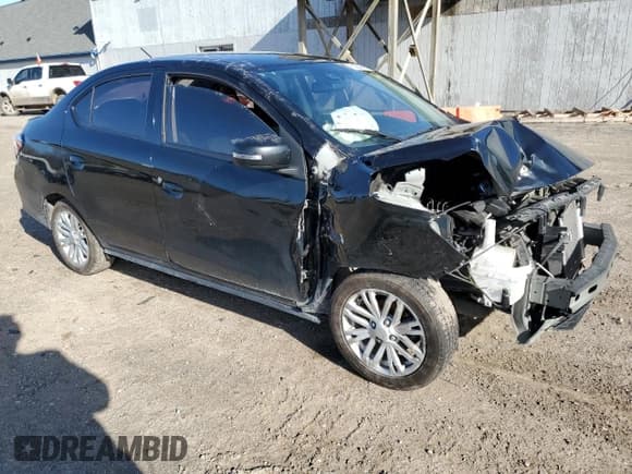 ✅ 2021 Mitsubishi Mirage SE • VIN: ML32FVFJ6MHF02612 • Lot: 51829915. Listed on Copart with 93,448 mi. Free auction sales archive from the USA and detailed vehicle history report at DreamBid. Image 4.