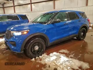 ✅ 2021 Ford Police Interceptor Utility • VIN: 1FM5K8AW7MNA16203 • Lot: 94994395. Wystawiony na Copart z przebiegiem 88 248 mil. Bezpłatny archiwum sprzedaży aukcyjnych z USA i szczegółowy raport historii pojazdu na DreamBid. Zdjęcie 1.