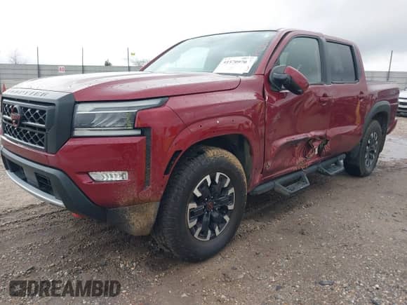 2023 Nissan Frontier Pro-X with VIN 1N6ED1EJ6PN610044, listed as a IAAI auction lot 41570970 with 22,962 mi miles and . Bid and sale history available at DreamBid. Image 18.