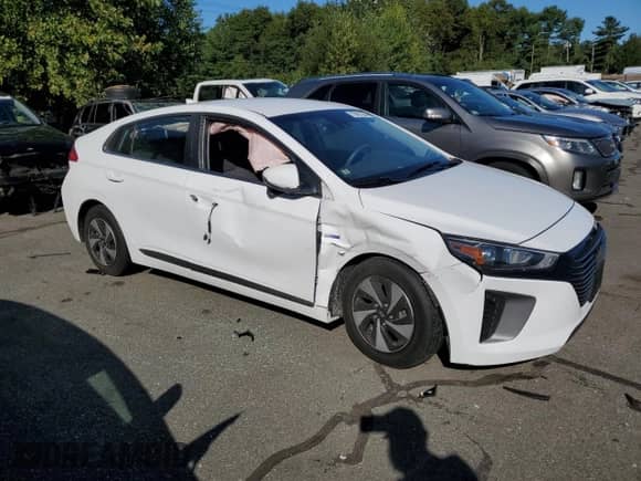 2019 Hyundai Ioniq SEL z VIN KMHC75LC9KU106126, wystawiony jako Copart lot #70461684 z przebiegiem 40 782 mil mil oraz Szkoda całkowita • Salvage title. Historia ofert i sprzedaży dostępna na DreamBid. Obrazek 4.