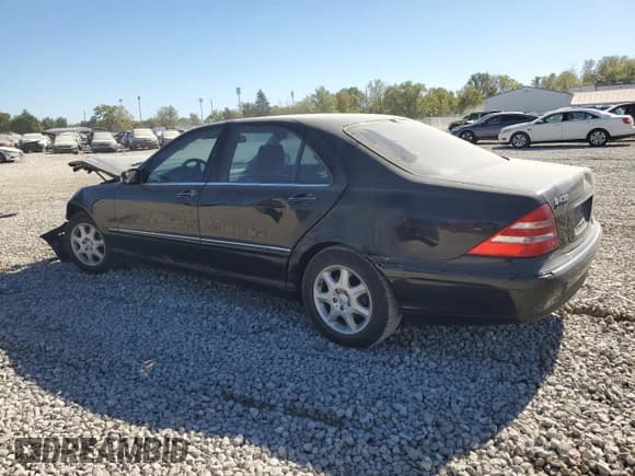 ✅ 2000 Mercedes-Benz S 320/430/500 • VIN: WDBNG70J1YA087950 • Lot: 72810344. Listed on Copart with 160,530 mi. Free auction sales archive from the USA and detailed vehicle history report at DreamBid. Image 2.
