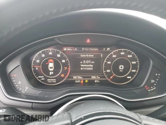 ✅ 2019 Audi A5 Sportback Premium Plus • VIN: WAUENCF58KA023693 • Lot: 80565955. Wystawiony na Copart z przebiegiem 56 730 mil. Bezpłatny archiwum sprzedaży aukcyjnych z USA i szczegółowy raport historii pojazdu na DreamBid. Zdjęcie 9.