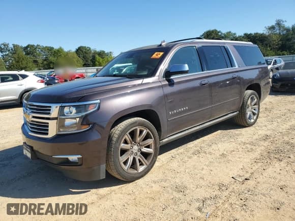 ✅ 2015 Chevrolet Suburban LTZ • VIN: 1GNSKKKC5FR644157 • Lot: 81949165. Listed on Copart with 154,880 mi. Free auction sales archive from the USA and detailed vehicle history report at DreamBid. Image 1.