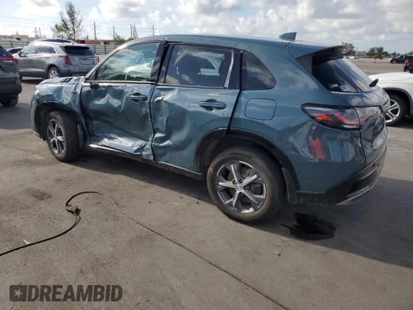 ✅ 2024 Honda HR-V EX-L • VIN: 3CZRZ2H76RM733376 • Lot: 61590625. Wystawiony na Copart z przebiegiem 38 715 mil. Bezpłatny archiwum sprzedaży aukcyjnych z USA i szczegółowy raport historii pojazdu na DreamBid. Zdjęcie 2.