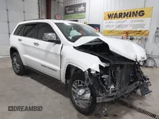 ✅ 2017 Jeep Grand Cherokee Limited • VIN: 1C4RJFBG4HC861354 • Lot: 43308393. Listed on IAAI with 110,511 mi. Free auction sales archive from the USA and detailed vehicle history report at DreamBid. Image 1.