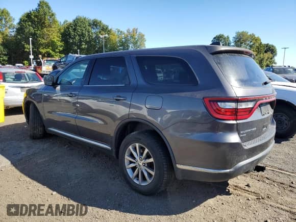 2017 Dodge Durango SXT with VIN 1C4RDJAG5HC926076, listed as a Copart auction lot 83749795 with 204,922 mi miles and Salvage title. Bid and sale history available at DreamBid. Image 2.
