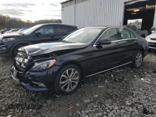✅ 2016 Mercedes-Benz C 300 • VIN: WDDWF4KB3GR161985 • Lot: 91620325. Wystawiony na Copart z przebiegiem 95 586 mil. Bezpłatny archiwum sprzedaży aukcyjnych z USA i szczegółowy raport historii pojazdu na DreamBid. Zdjęcie 1.