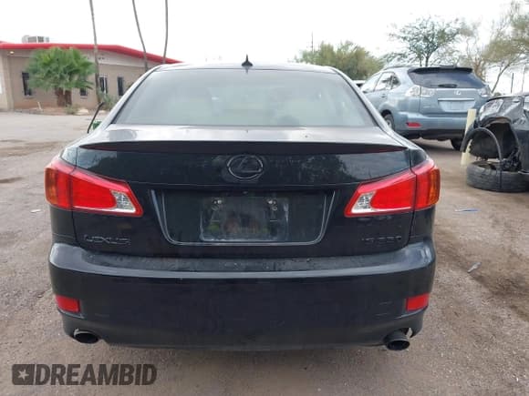 ✅ 2010 Lexus IS 350 • VIN: JTHBE5C23A5023697 • Lot: 43503135. Listed on IAAI with Not provided. Free auction sales archive from the USA and detailed vehicle history report at DreamBid. Image 16.