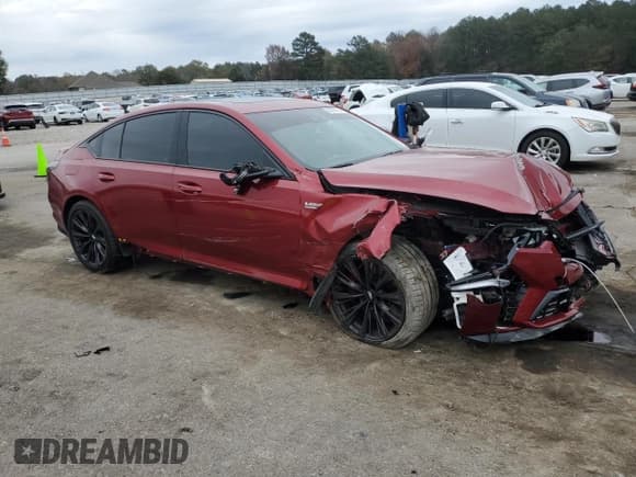 ✅ 2024 Cadillac CT5-V Blackwing • VIN: 1G6D35R62R0810338 • Lot: 83333194. Listed on Copart with 5,789 mi. Free auction sales archive from the USA and detailed vehicle history report at DreamBid. Image 4.