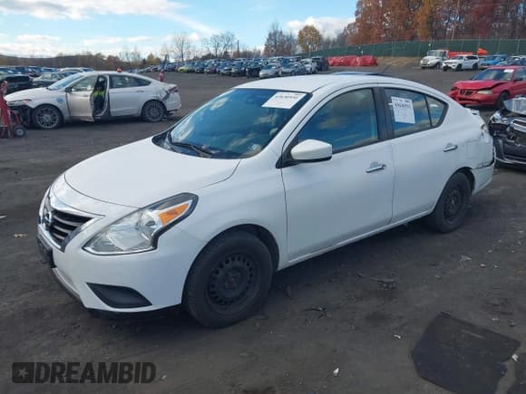 ✅ 2019 Nissan Versa SV • VIN: 3N1CN7AP0KL836984 • Lot: 43636931. Listed on IAAI with 142,667 mi. Free auction sales archive from the USA and detailed vehicle history report at DreamBid. Image 2.