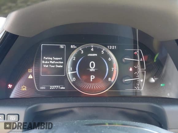 ✅ 2023 Lexus ES 350 • VIN: 58ADZ1B12PU154154 • Lot: 42930646. Listed on IAAI with 22,771 mi. Free auction sales archive from the USA and detailed vehicle history report at DreamBid. Image 7.