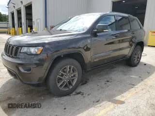2016 Jeep Grand Cherokee Limited 75th Anniversary с VIN 1C4RJFBG9GC410970, выставлен на аукционе Copart как лот 70992975 с пробегом 248 495 миль миль и Списание • Salvage title. История ставок и продаж доступна на DreamBid. Изображение 1.