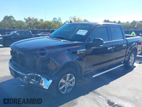 ✅ 2019 Ford F-150 XL • VIN: 1FTEW1E51KFC10296 • Lot: 43578875. Listed on IAAI with 136,954 mi. Free auction sales archive from the USA and detailed vehicle history report at DreamBid. Image 2.