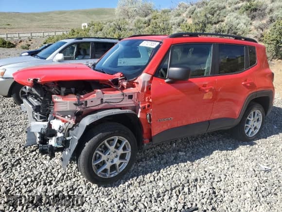✅ 2020 Jeep Renegade Sport • VIN: ZACNJBAB0LPL52134 • Lot: 57127655. Wystawiony na Copart z przebiegiem 52 325 mil. Bezpłatny archiwum sprzedaży aukcyjnych z USA i szczegółowy raport historii pojazdu na DreamBid. Zdjęcie 1.