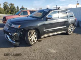 ✅ 2014 Jeep Grand Cherokee Summit • VIN: 1C4RJFJM8EC298960 • Lot: 70646385. Wystawiony na Copart z przebiegiem 141 713 mil. Bezpłatny archiwum sprzedaży aukcyjnych z USA i szczegółowy raport historii pojazdu na DreamBid. Zdjęcie 1.