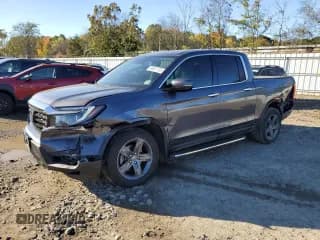✅ 2023 Honda Ridgeline RTL-E • VIN: 5FPYK3F71PB056230 • Lot: 86851125. Listed on Copart with 17,922 mi. Free auction sales archive from the USA and detailed vehicle history report at DreamBid. Image 1.