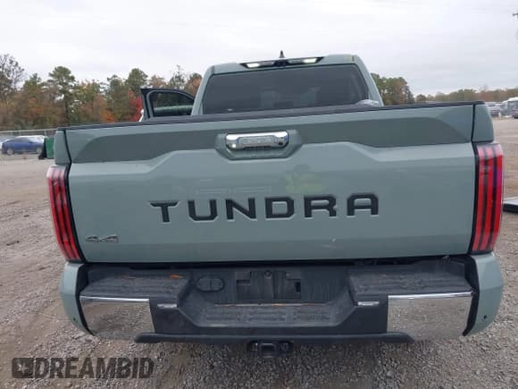 ✅ 2024 Toyota Tundra 1794 Edition • VIN: 5TFMA5EC3RX024473 • Lot: 43538209. Listed on IAAI with 48,544 mi. Free auction sales archive from the USA and detailed vehicle history report at DreamBid. Image 17.