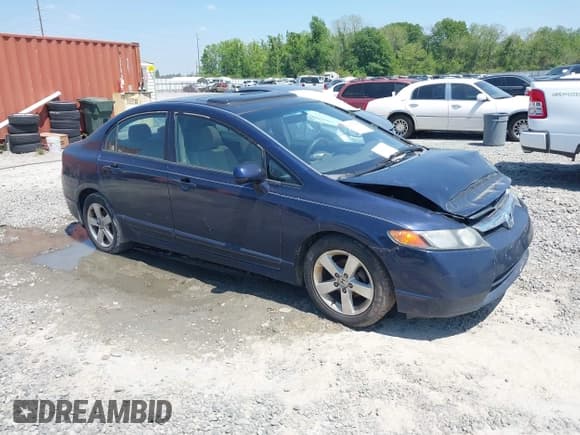 ✅ 2007 Honda Civic EX • VIN: 1HGFA16817L081093 • Лот: 41971780. Опубликован ранее на IAAI с пробегом 237 076 миль. Бесплатный доступ к архиву аукционных продаж из США и подробный отчёт об истории автомобиля на DreamBid. Изображение 1.