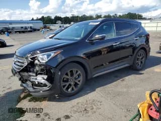 ✅ 2017 Hyundai Santa Fe Ultimate • VIN: 5XYZWDLA4HG389099 • Лот: 66960124. Опубликован ранее на Copart с пробегом 35 290 миль. Бесплатный доступ к архиву аукционных продаж из США и подробный отчёт об истории автомобиля на DreamBid. Изображение 1.