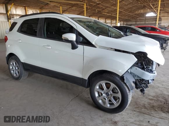 ✅ 2021 Ford EcoSport SE • VIN: MAJ3S2GE3MC448859 • Lot: 61014185. Listed on Copart with 28,018 mi. Free auction sales archive from the USA and detailed vehicle history report at DreamBid. Image 4.