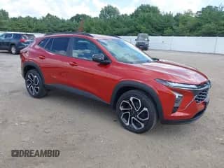 2024 Chevrolet Trax 2RS with VIN KL77LJE2XRC033439, listed as a IAAI auction lot 42884585 with 22,456 mi miles and . Bid and sale history available at DreamBid. Image 1.