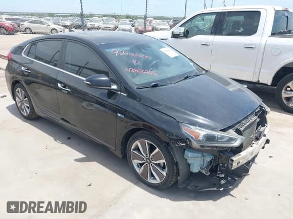 ✅ 2018 Hyundai Ioniq Limited • VIN: KMHC05LC8JU098183 • Lot: 42806206. Listed on IAAI with 116,945 mi. Free auction sales archive from the USA and detailed vehicle history report at DreamBid. Image 1.