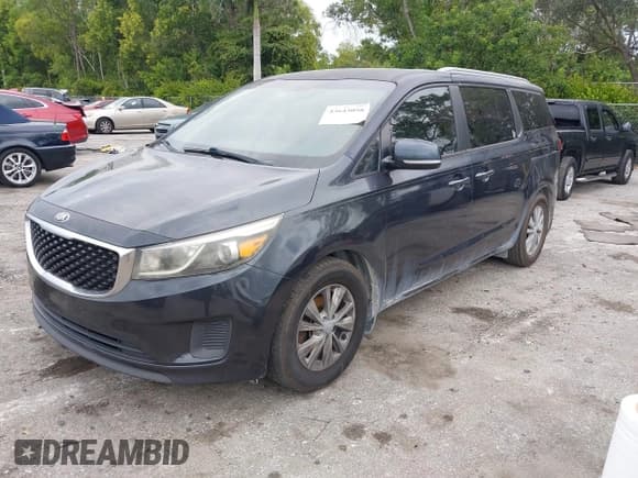 ✅ 2016 Kia Sedona LX • VIN: KNDMB5C16G6148979 • Лот: 43643098. Опубликован ранее на IAAI с пробегом 206 462 миль. Бесплатный доступ к архиву аукционных продаж из США и подробный отчёт об истории автомобиля на DreamBid. Изображение 2.