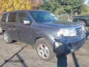 ✅ 2012 Honda Pilot EX-L • VIN: 5FNYF4H51CB002855 • Lot: 43624582. Listed on IAAI with 120,597 mi. Free auction sales archive from the USA and detailed vehicle history report at DreamBid. Image 1.