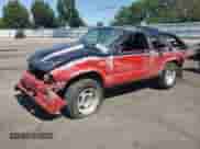 1997 Chevrolet Blazer with VIN 1GNCT18W0VK171160, listed as a Copart auction lot 80494125 with 207,795 mi miles and Salvage title. Bid and sale history available at DreamBid. Image 1.