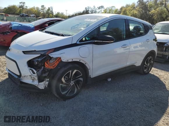 ✅ 2023 Chevrolet Bolt EV 2LT • VIN: 1G1FX6S09P4162873 • Lot: 48738315. Wystawiony na Copart z przebiegiem 41 166 mil. Bezpłatny archiwum sprzedaży aukcyjnych z USA i szczegółowy raport historii pojazdu na DreamBid. Zdjęcie 1.