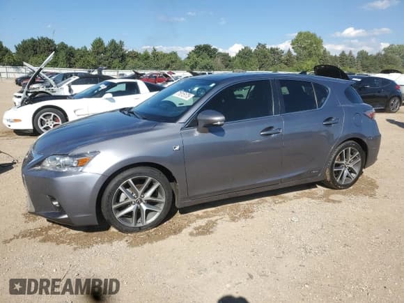 ✅ 2017 Lexus CT 200h • VIN: JTHKD5BH4H2301219 • Lot: 71015175. Wystawiony na Copart z przebiegiem 133 138 mil. Bezpłatny archiwum sprzedaży aukcyjnych z USA i szczegółowy raport historii pojazdu na DreamBid. Zdjęcie 1.