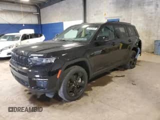 2024 Jeep Grand Cherokee Limited with VIN 1C4RJKBG9R8609841, listed as a Copart auction lot 70675675 with 8,640 mi miles and Salvage title. Bid and sale history available at DreamBid. Image 1.