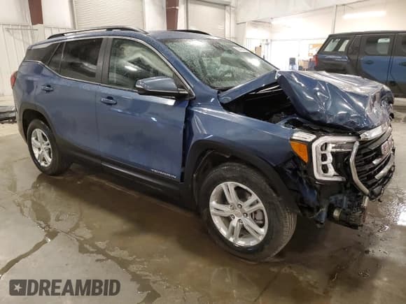 ✅ 2024 GMC Terrain SLE • VIN: 3GKALTEGXRL135123 • Лот: 80492695. Опубликован ранее на Copart с пробегом 21 443 миль. Бесплатный доступ к архиву аукционных продаж из США и подробный отчёт об истории автомобиля на DreamBid. Изображение 4.