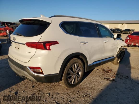 ✅ 2019 Hyundai Santa Fe Ultimate • VIN: 5NMS5CAD8KH037507 • Lot: 82656203. Wystawiony na Copart z przebiegiem 95 589 mil. Bezpłatny archiwum sprzedaży aukcyjnych z USA i szczegółowy raport historii pojazdu na DreamBid. Zdjęcie 3.