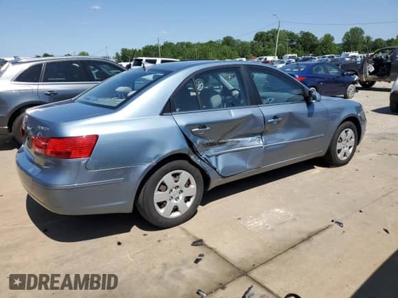 2010 Hyundai Sonata GLS z VIN 5NPET4AC6AH640960, wystawiony jako Copart lot #63434734 z przebiegiem 190 277 mil mil oraz Szkoda całkowita • Salvage title. Historia ofert i sprzedaży dostępna na DreamBid. Obrazek 3.