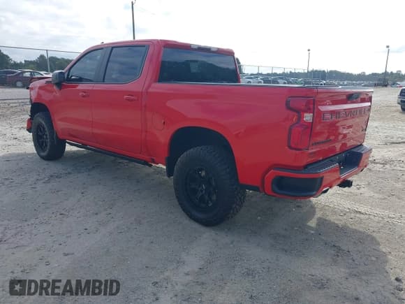 ✅ 2023 Chevrolet Silverado 1500 RST • VIN: 2GCUDEED7P1137921 • Lot: 43321812. Listed on IAAI with 26,795 mi. Free auction sales archive from the USA and detailed vehicle history report at DreamBid. Image 3.
